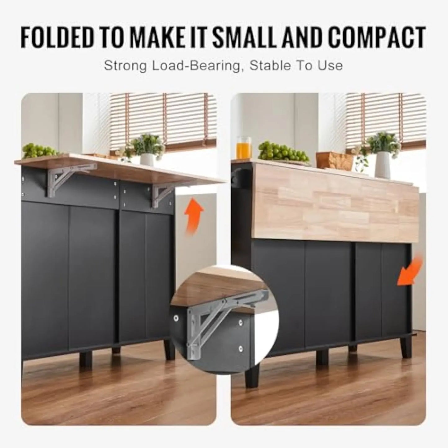 Wood Top Breakfast Bar