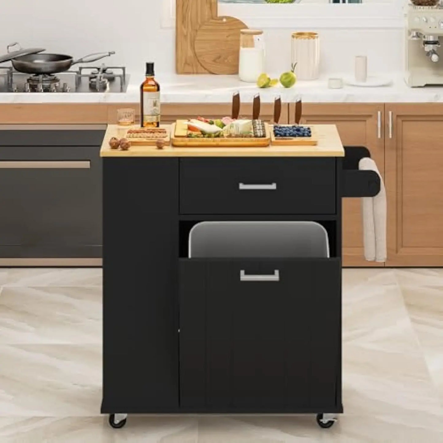 Rolling Kitchen Island