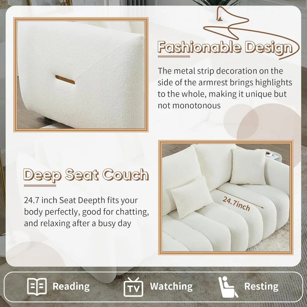 Oversized Living Room Sofa