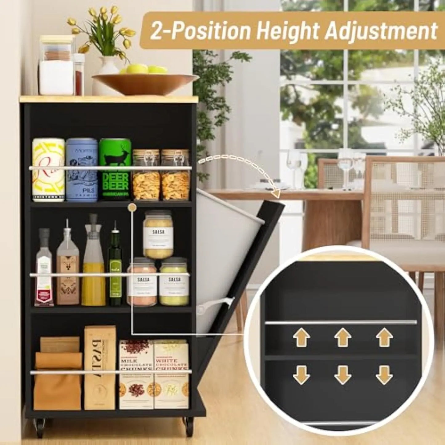 Rolling Kitchen Island
