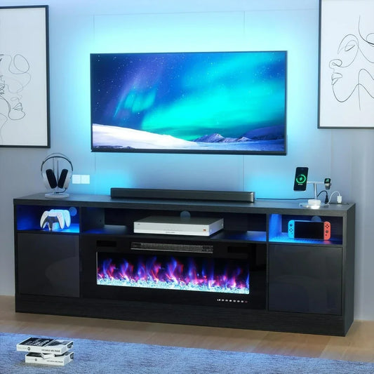 Electric Fireplace TV Stand
