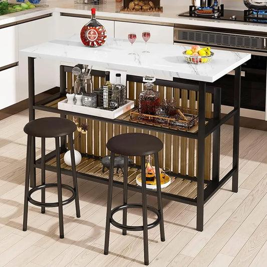 Marble Kitchen Island Table